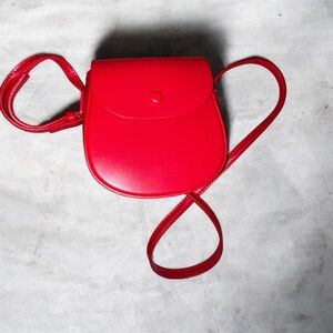 Cider Bold Red Crossbody Bag